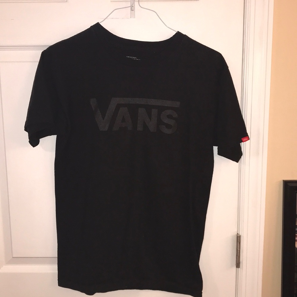Black Classic Vans Tee